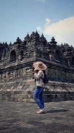 Enjoy your holiday at borobudur temple, indonesia