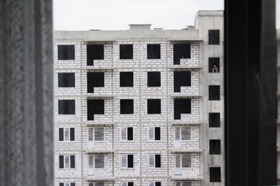 Low angle view of building against sky