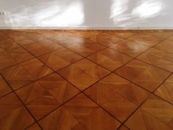 Full frame shot of tiled floor at home