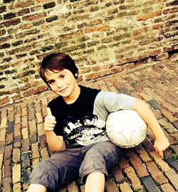 Portrait of young woman