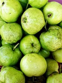 Full frame shot of apples