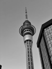 Low angle view of buildings against sky