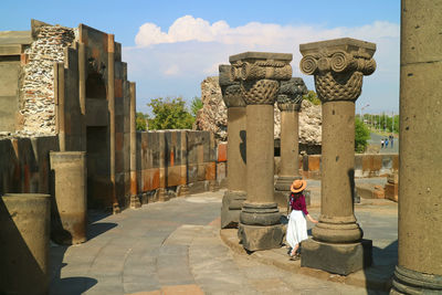 View of a temple