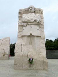 Statue against sky