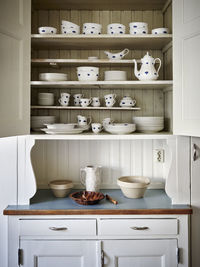 View of cupboard in kitchen