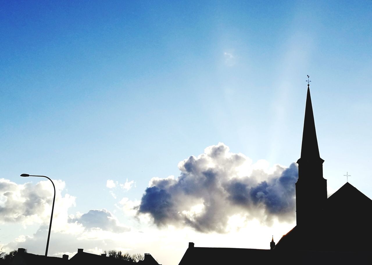 low angle view, sky, no people, day, architecture, built structure, outdoors