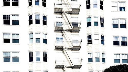 Full frame shot of apartment building