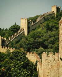 View of fort against the sky