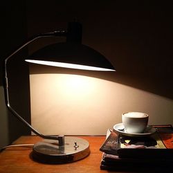 Lamp lamp on table