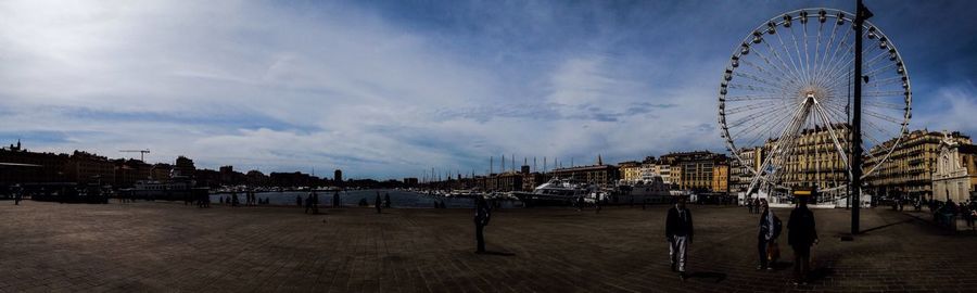 Ferris wheel against sky