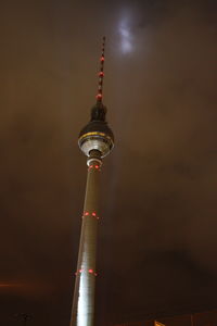 Low angle view of eiffel tower