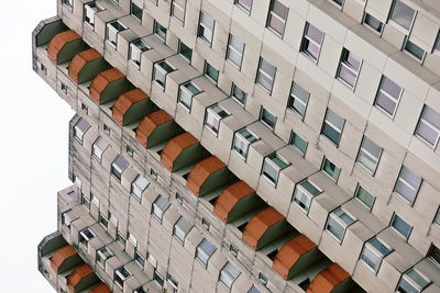 Low angle view of residential building