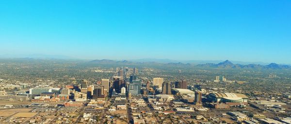 Aerial view of city