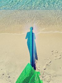 Man standing on beach