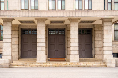 Exterior of historic building