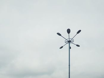 Lamp post against sky