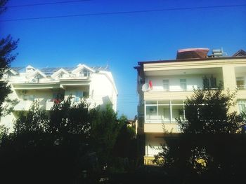 Built structure against blue sky