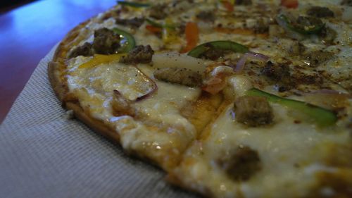 Close-up of food in plate