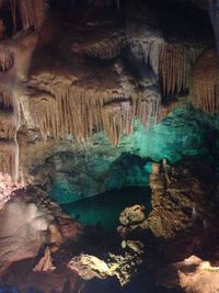 Close-up of cave