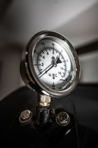 Close-up of machine part