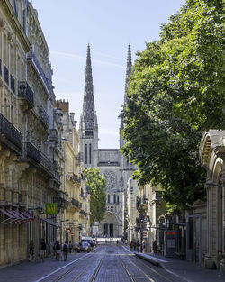 View of buildings in city