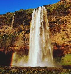 View of waterfall