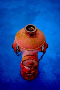 Close-up of fire hydrant against sky