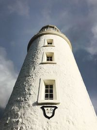 Low angle view of building against sky