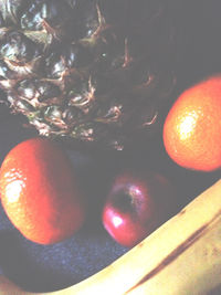 Close-up of red object