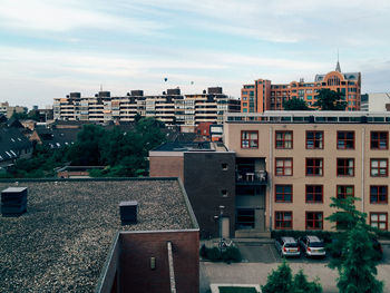 Buildings in city