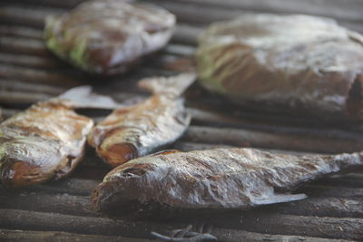 Close-up of food on table at store