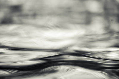 Close-up of rippled water