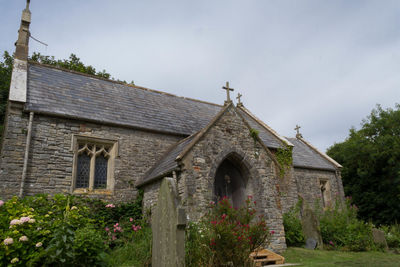 Low angle view of church
