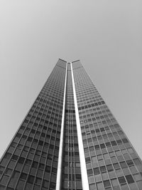 Low angle view of modern building