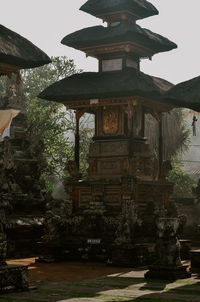 Low angle view of old building