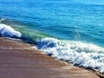 Scenic view of beach