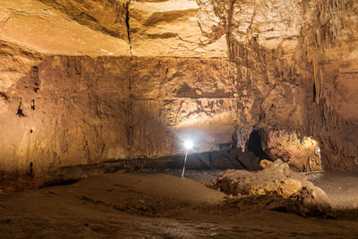 Scenic view of cave