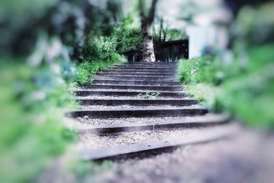 Low angle view of staircase