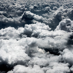 Full frame shot of clouds in sky