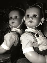 Portrait of cute boy