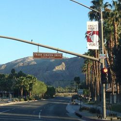 road sign