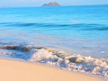 Scenic view of beach