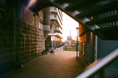 Street amidst buildings in city