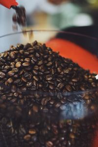 Close-up of coffee beans
