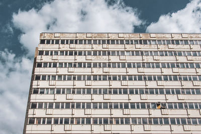 Low angle view of building against sky