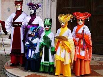 Group of people in traditional clothing