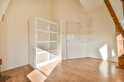 Interior of loft apartment