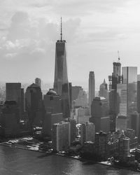 Skyscrapers in city