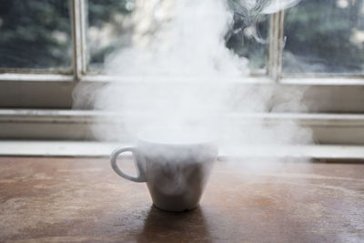 Close-up of drink on table