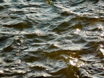 Full frame shot of rippled water